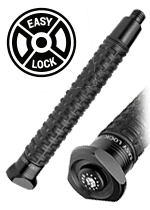 Kalené teleskopické obušky zavírané tlačítkem (Easy Lock)